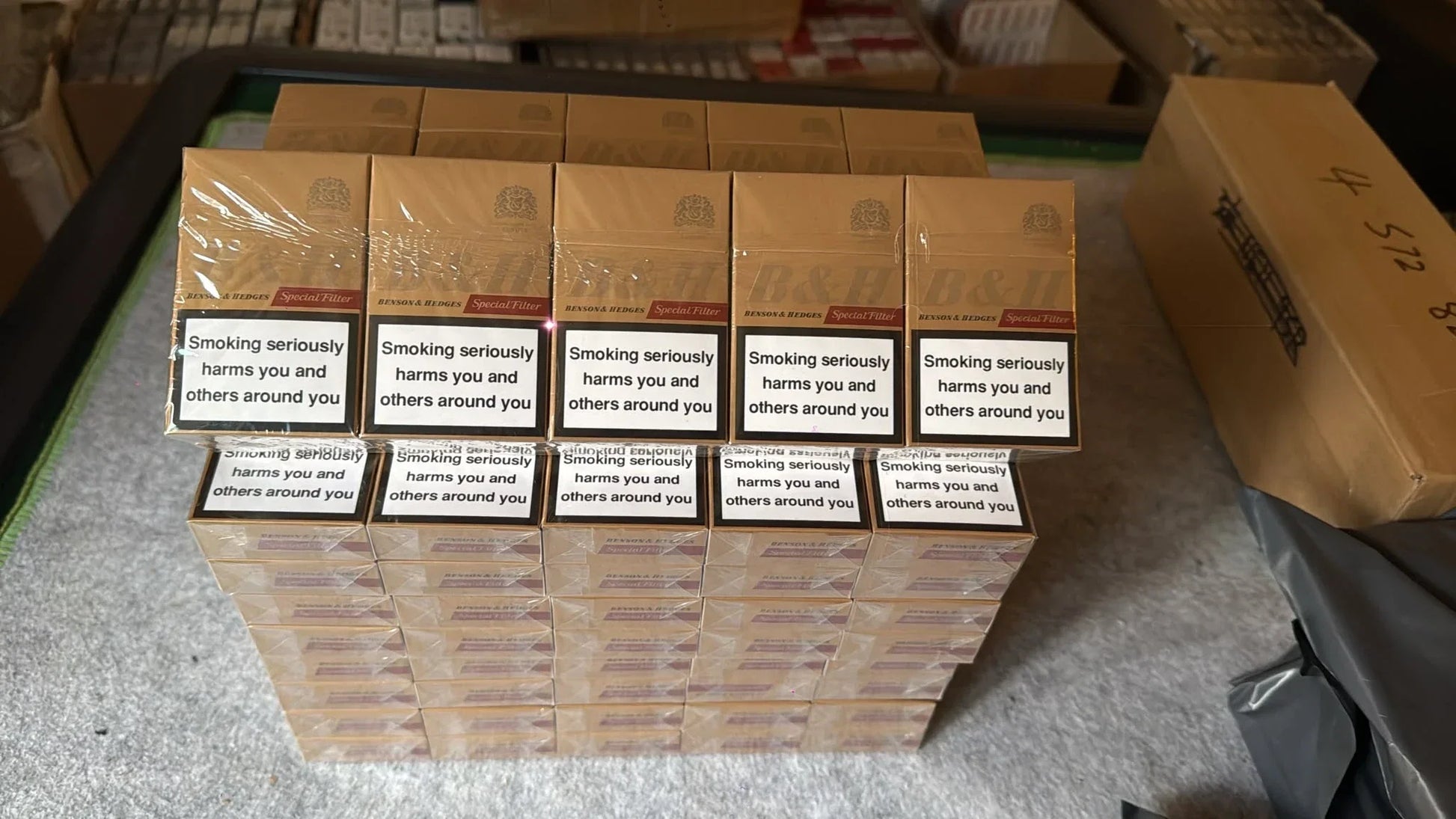 Benson & Hedges Special Filter Gold King Size Cigarettes